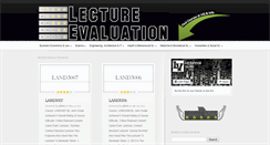 Desktop Screenshot of lectureval.com